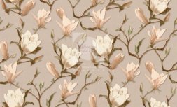 Обои Магнолия МОФ Malex design (полотно)  (1,06х10) 4052-2