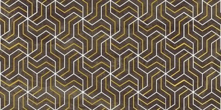 Декор Crystal Fractal коричневый 30х60