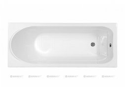 Ванна акриловая AQUANET WEST 160х 70 каркас сварной без экрана (205564)